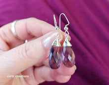 Load image into Gallery viewer, Fluorite Drop Earrings
