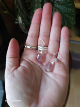 Load image into Gallery viewer, Strawberry Quartz Drop Earrings
