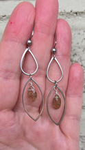 Load image into Gallery viewer, Rutilated Quartz Earrings
