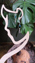 Load image into Gallery viewer, Electric Blue Apatite Fringe Earrings

