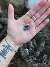 Load image into Gallery viewer, Fluorite Drop Earrings
