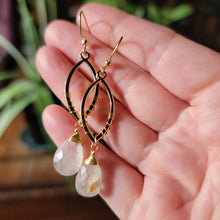 Load image into Gallery viewer, Rutilated Quartz Earrings
