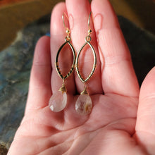 Load image into Gallery viewer, Rutilated Quartz Earrings
