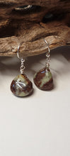 Load image into Gallery viewer, Chrysoprase Polished Heart Drop Earrings
