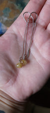 Load image into Gallery viewer, Rutilated Quartz Threader Earrings
