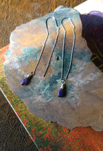 Load image into Gallery viewer, Mystic Kyanite Threader Earrings
