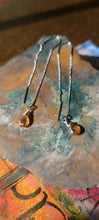 Load image into Gallery viewer, Golden Fire Topaz Threader Earrings
