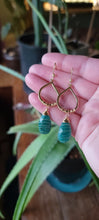 Load image into Gallery viewer, Amazonite Drop Dangle Earrings
