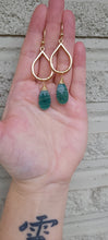 Load image into Gallery viewer, Amazonite Drop Dangle Earrings
