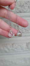 Load image into Gallery viewer, Aquamarine (Beryl) Threader Earrings
