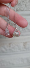 Load image into Gallery viewer, Aquamarine (Beryl) Threader Earrings
