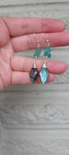 Load image into Gallery viewer, Labradorite &amp; Apatite Drop Dangle Earrings
